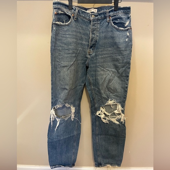Abercrombie & Fitch The Dad High Rise Jeans - Picture 3 of 6